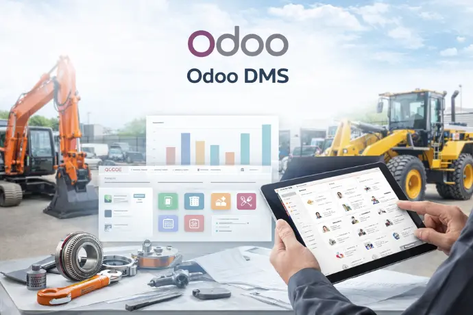 Logiciel concessionnaire multi-secteurs | Odoo DMS